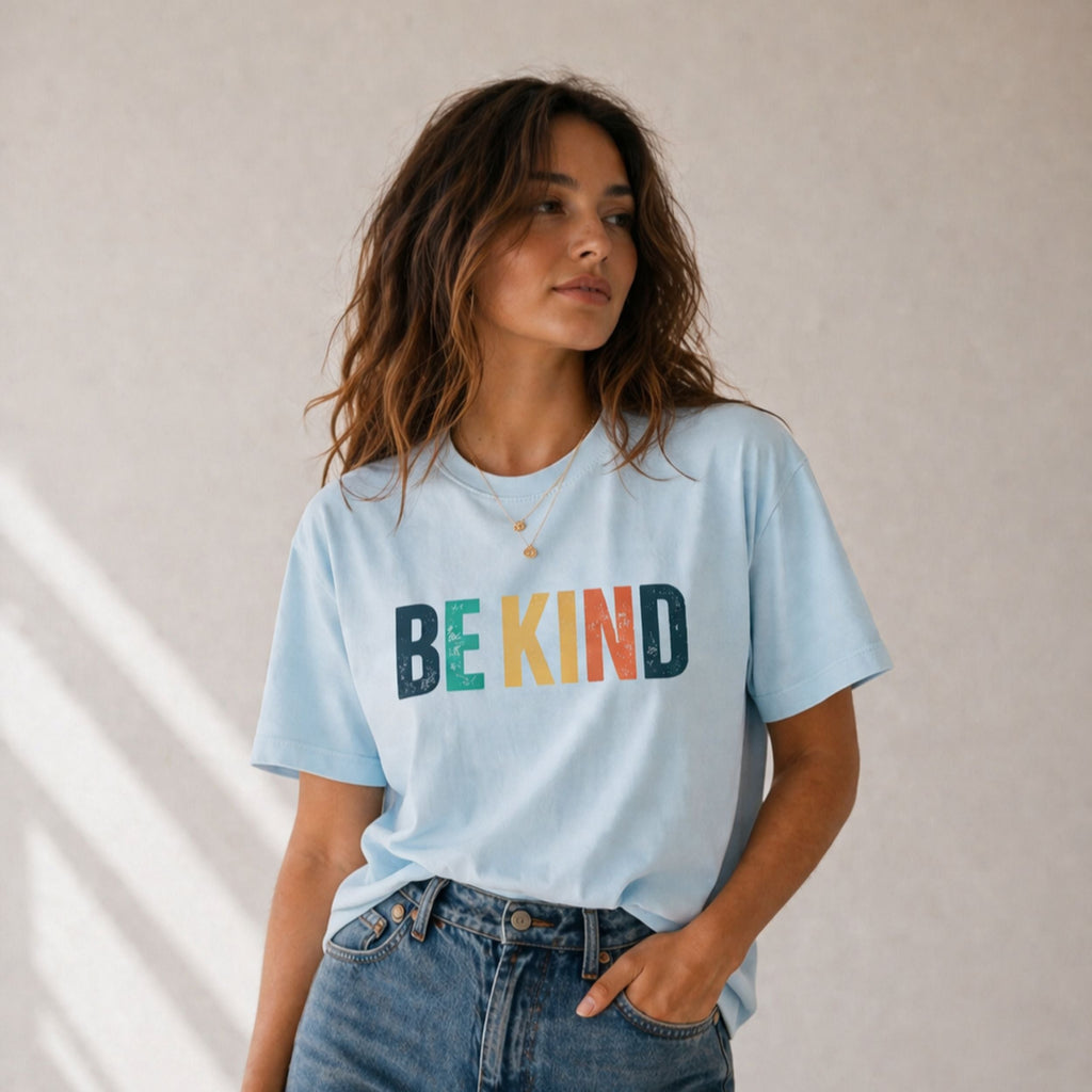 Colorful Be Kind Comfort Colors® Shirt