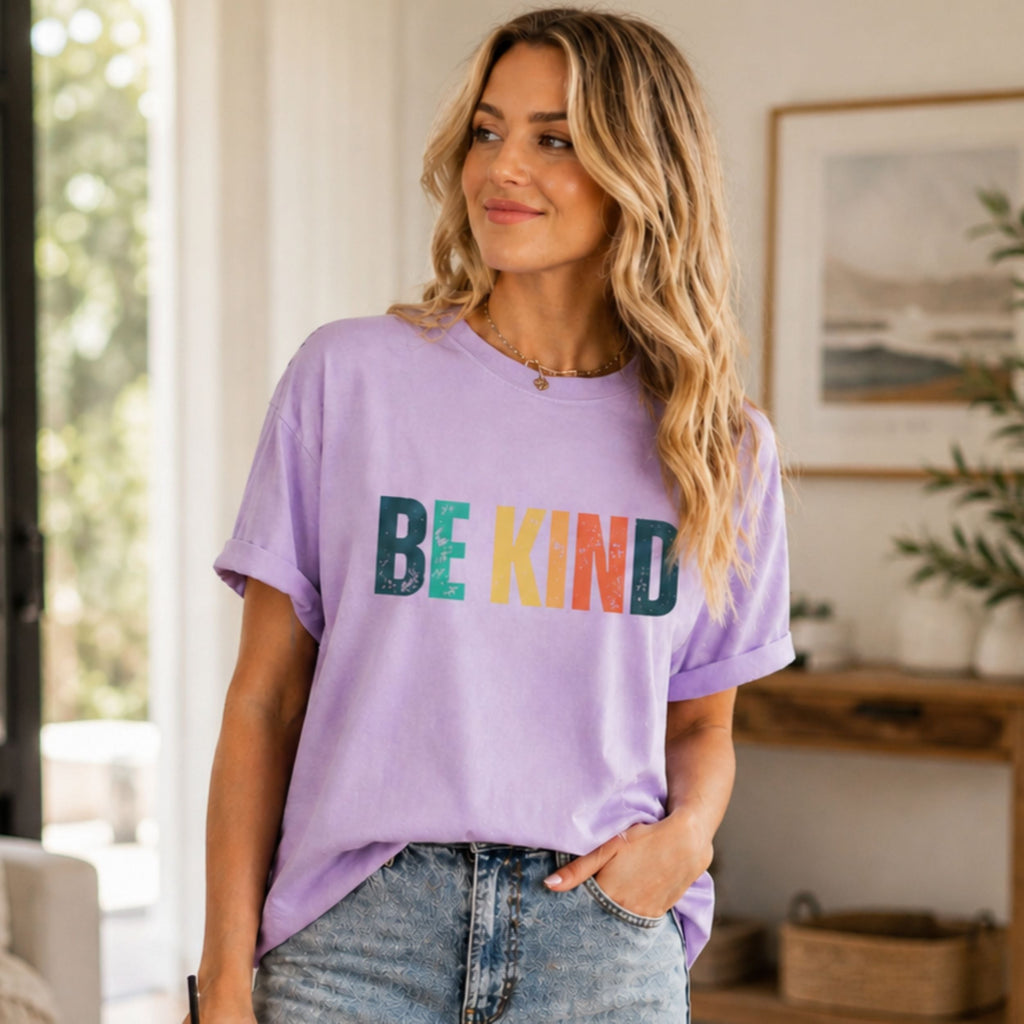 Colorful Be Kind Comfort Colors® Shirt