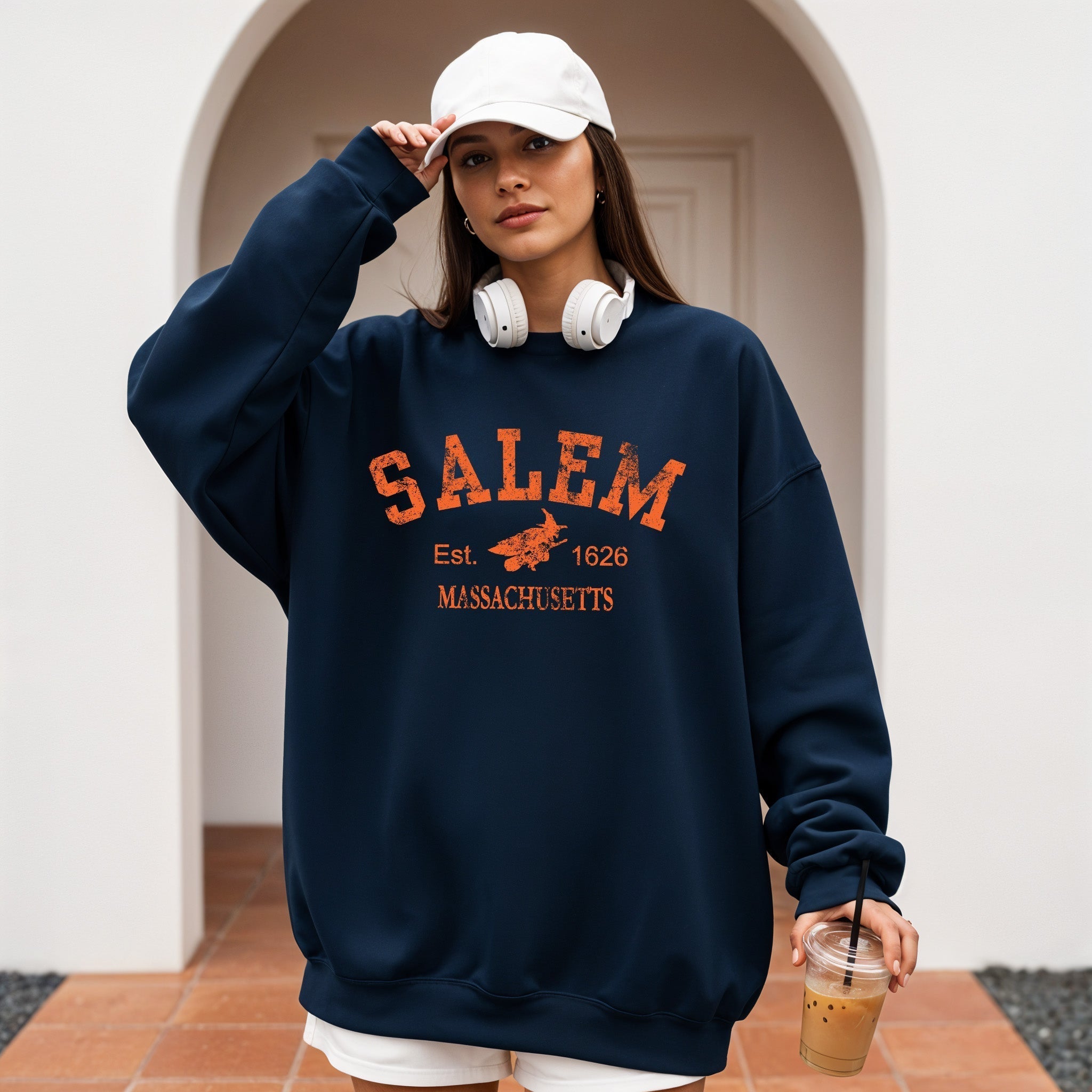 Salem Massachusetts Crewneck Sweatshirt